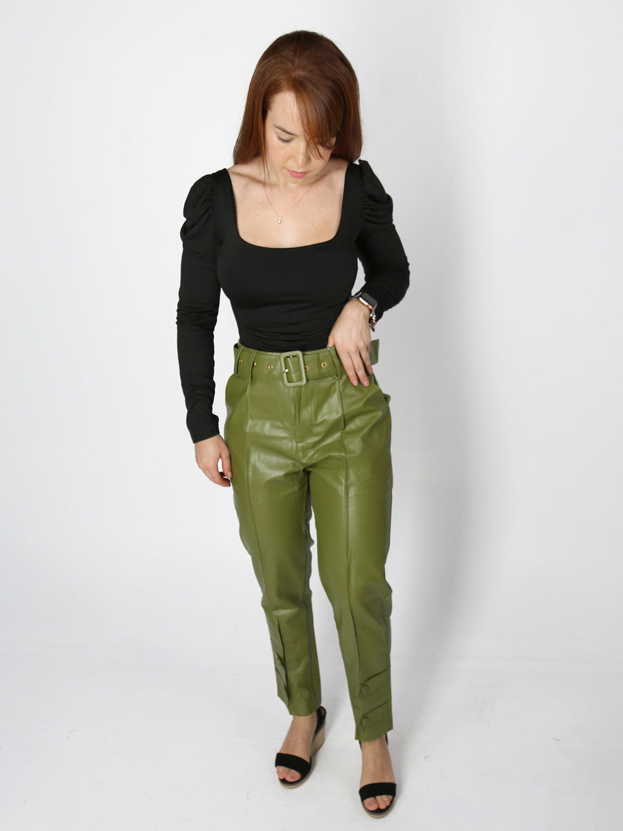 Lowri Faux Leather Pants