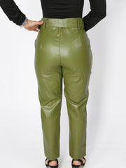 Lowri Faux Leather Pants