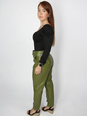 Lowri Faux Leather Pants