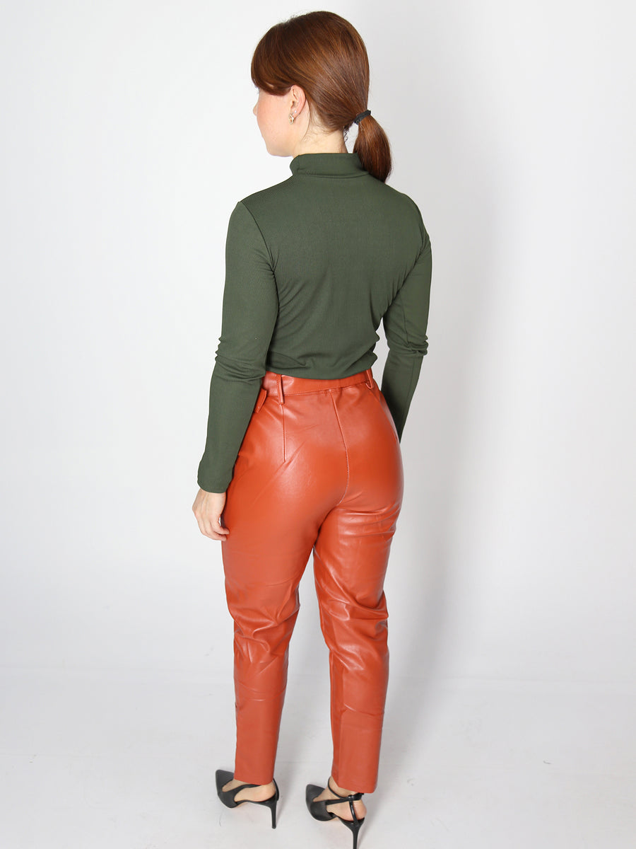 Lowri Faux Leather Pants